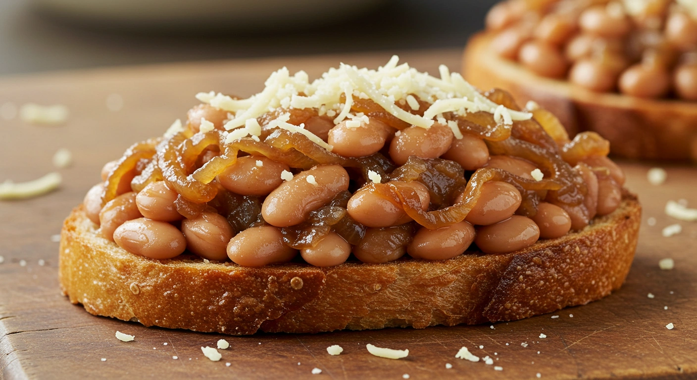 French Onion-Inspired Bean Toast - tertiary view